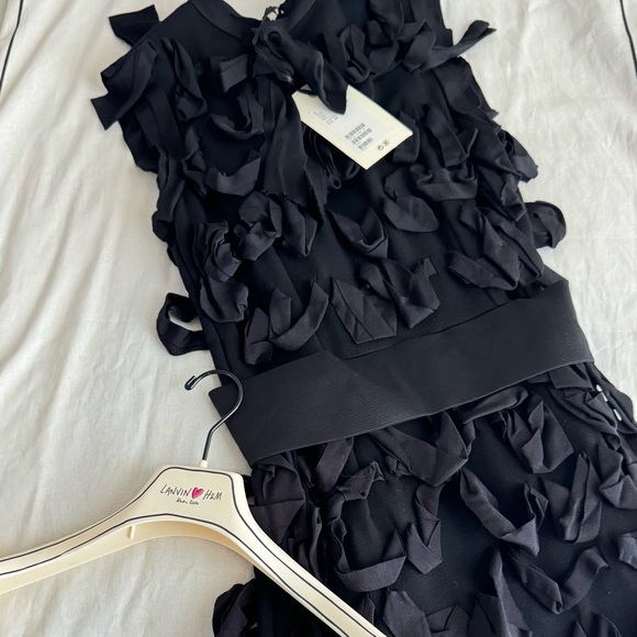 LANVIN FOR H&M Black Ruffled Dress - Picture 6 of 7